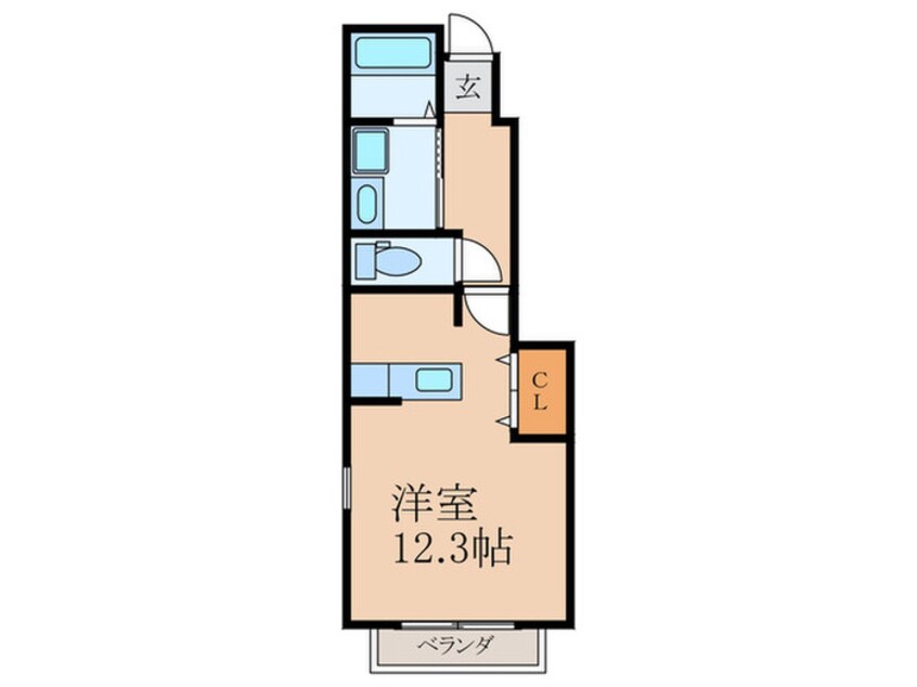 間取図 グランデフィー　Ａ棟