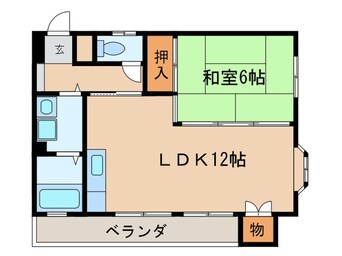 間取図 カーサ中島