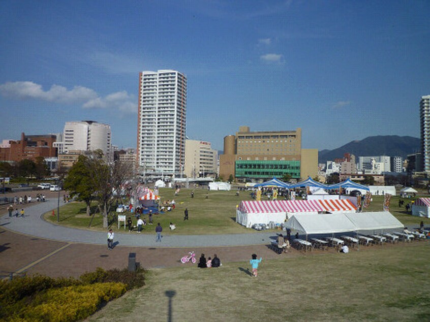 勝山公園(公園)まで350m カーサ中島