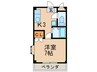 ＣＨＥＲＲＹ 1Kの間取り