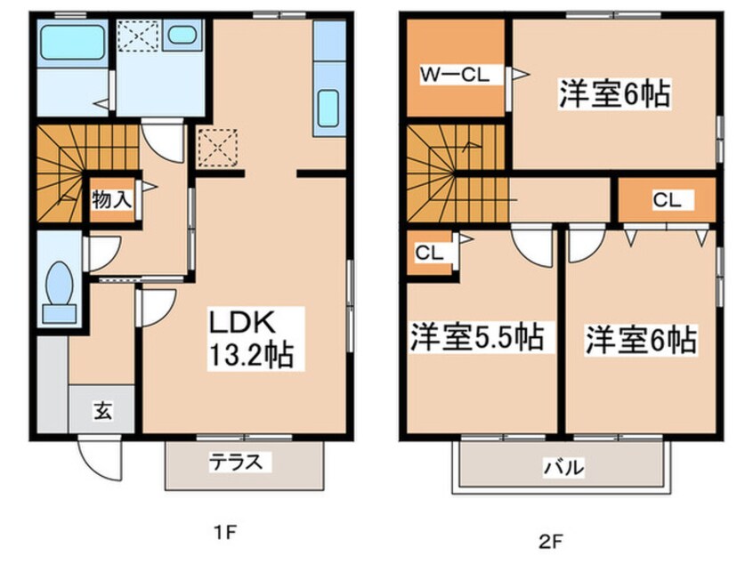 間取図 サンクスコート