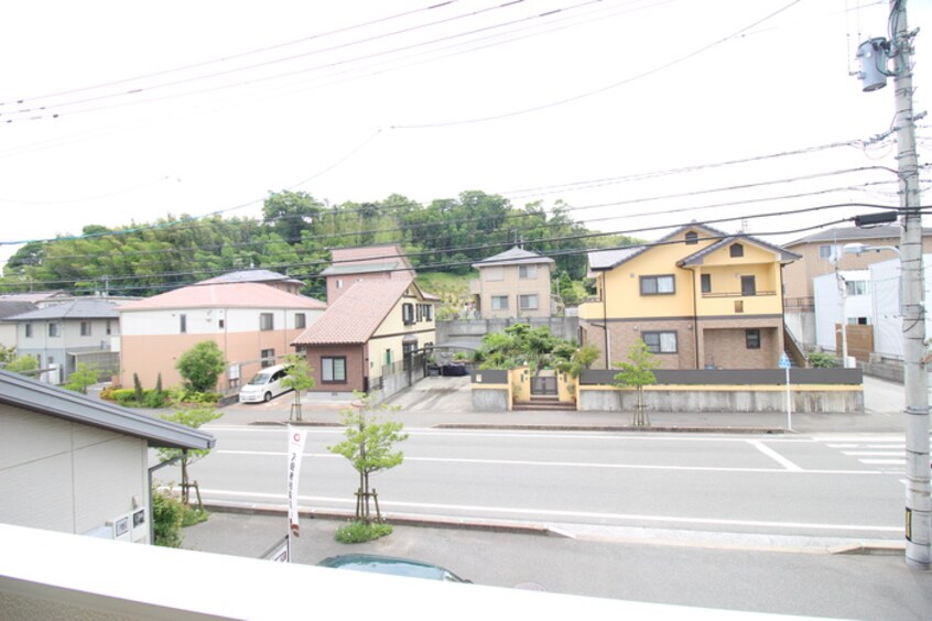 室内からの展望 サンクスコート