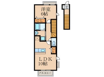 間取図 Ｎ．アヴェニールA