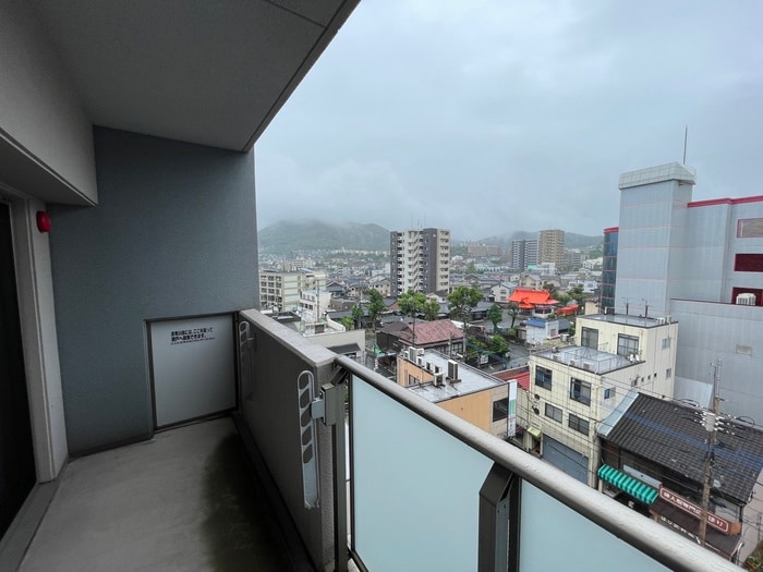 室内からの展望 ｼｬｰﾒｿﾞﾝｸﾞﾗﾝﾄﾞｿﾚｲﾕ門司