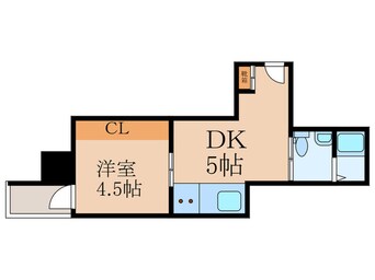 間取図 ル・ヴァンヴェールあべ山