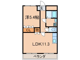 間取図 ＬＩＯＮ　Ｈｉｋａｒｉ