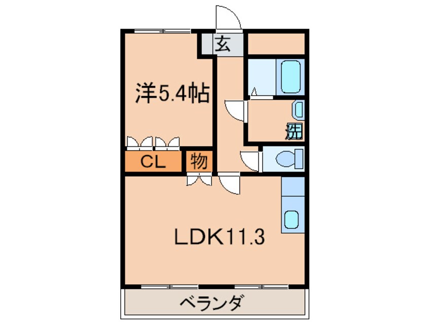間取図 ＬＩＯＮ　Ｈｉｋａｒｉ