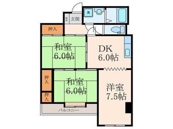 間取図 メゾン山縣