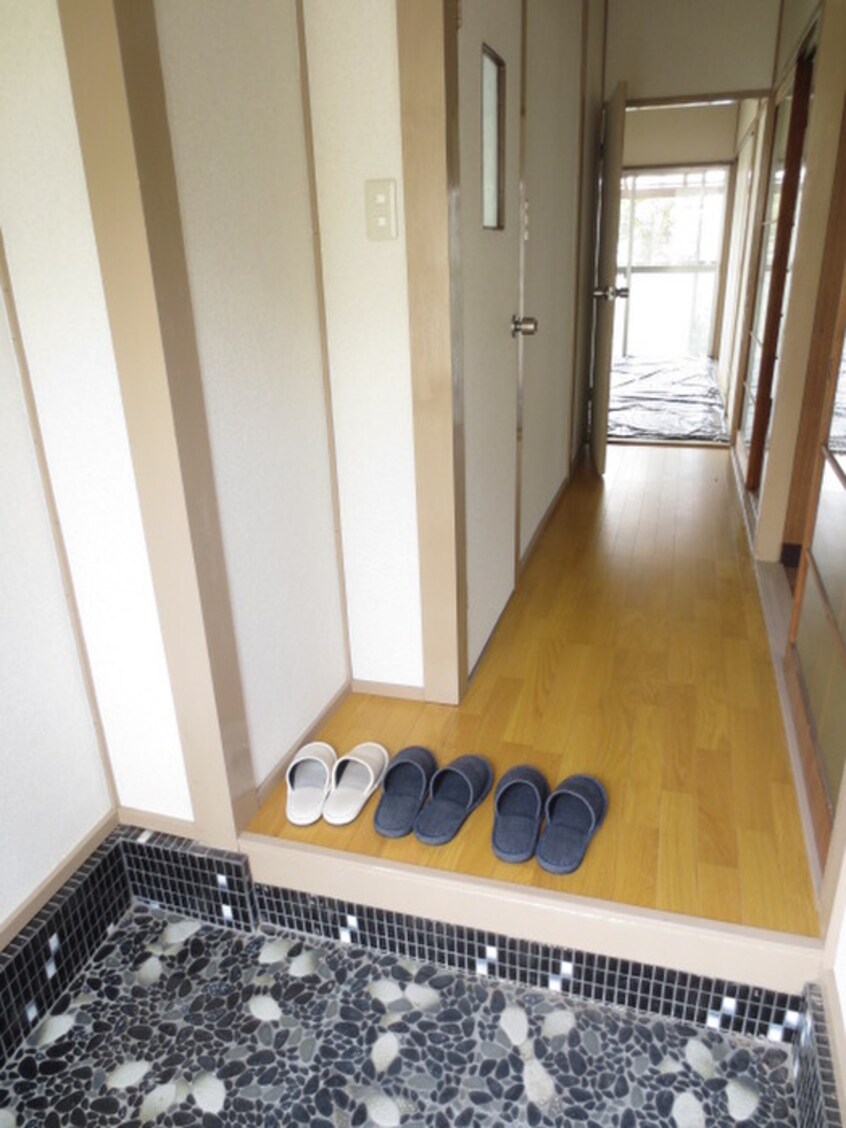 玄関 大坪借家2
