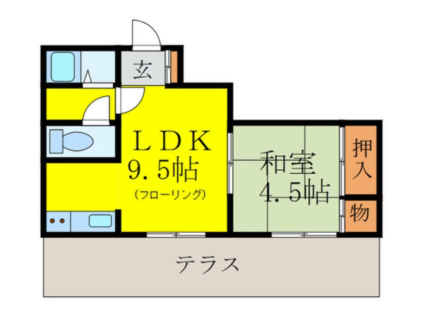 間取図 松永アパート