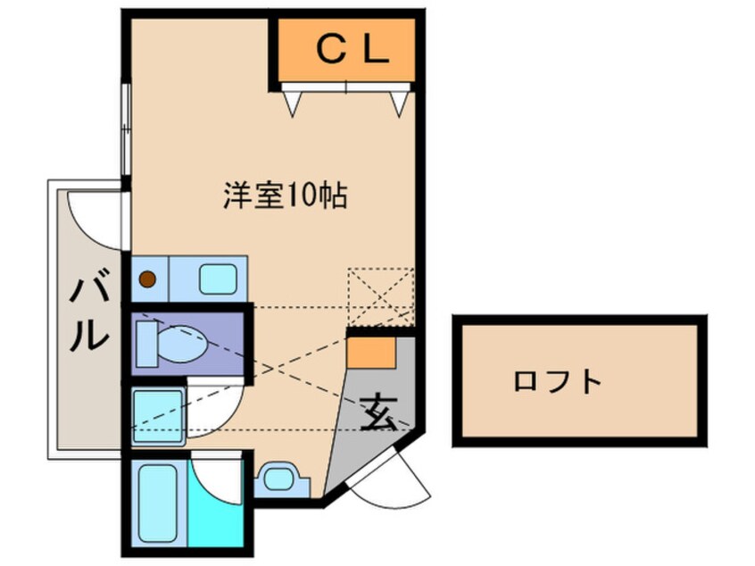 間取図 ミモザ館