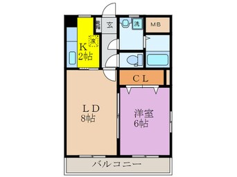 間取図 ア－ニスト新合川