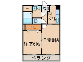 間取図 ア－ニスト新合川