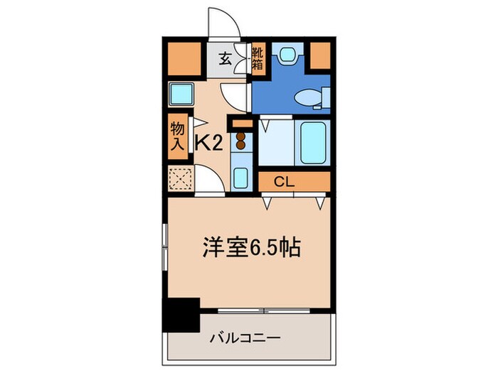 間取り図 エンクレスト香椎（207）