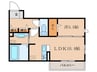 Excellent街角伍番館 1LDKの間取り