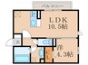 Excellent街角伍番館 1LDKの間取り
