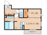 Excellent街角伍番館 1LDKの間取り