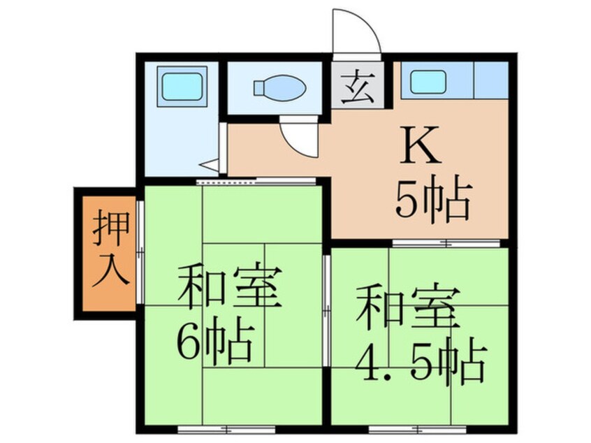 間取図 エムロード京町A棟