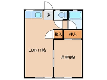 間取図 パラシオン折尾