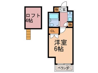 間取図 ロイヤルシャトー黒崎