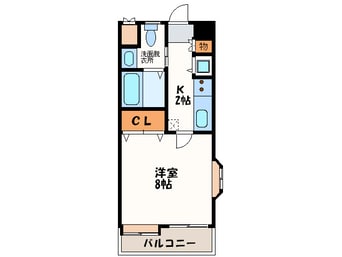 間取図 ザルヴェ大橋壱番館
