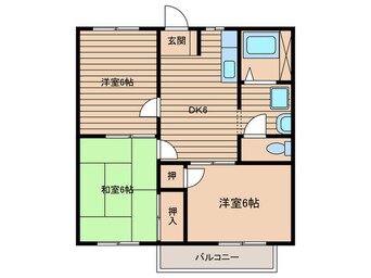 間取図 ニュ－シティむつみ