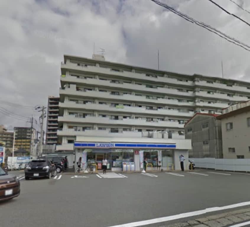 ローソン吉塚５丁目(コンビニ)まで107m パピヨンヒルズ