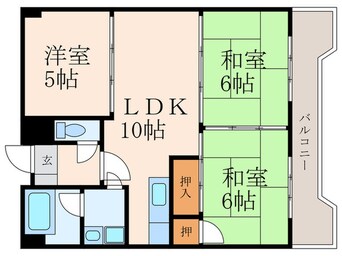 間取図 内山第２０ビル