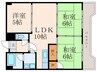 内山第２０ビル 3LDKの間取り