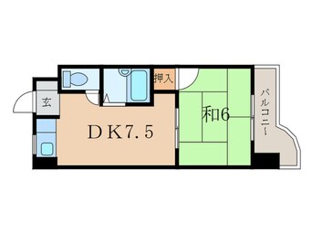 間取図 内山第２０ビル