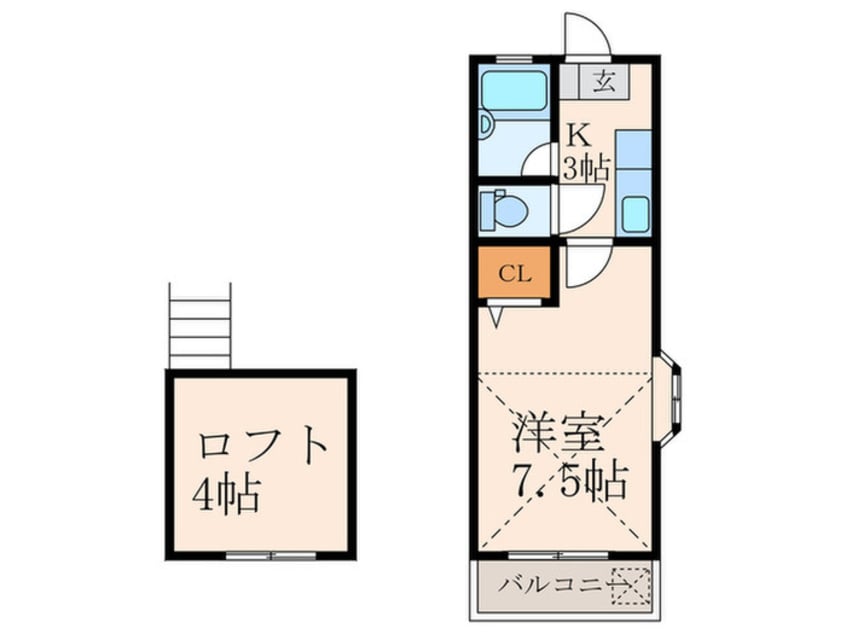間取図 リファレンス企救丘　Ａ棟