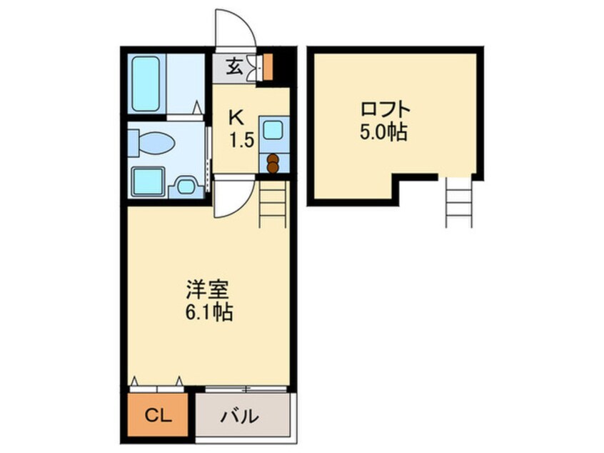 間取図 シキタトゥ－リ２