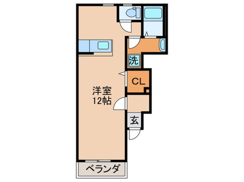 間取図 ベルオーブⅡ