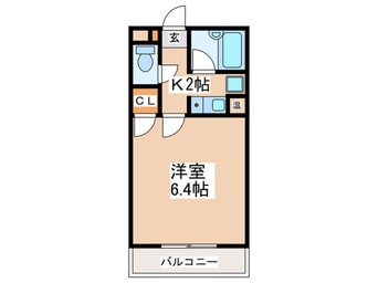 間取図 キャンパスシティ太宰府（620）