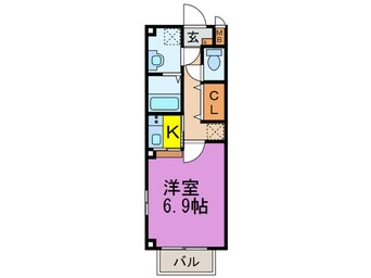 間取図 セレピック井尻