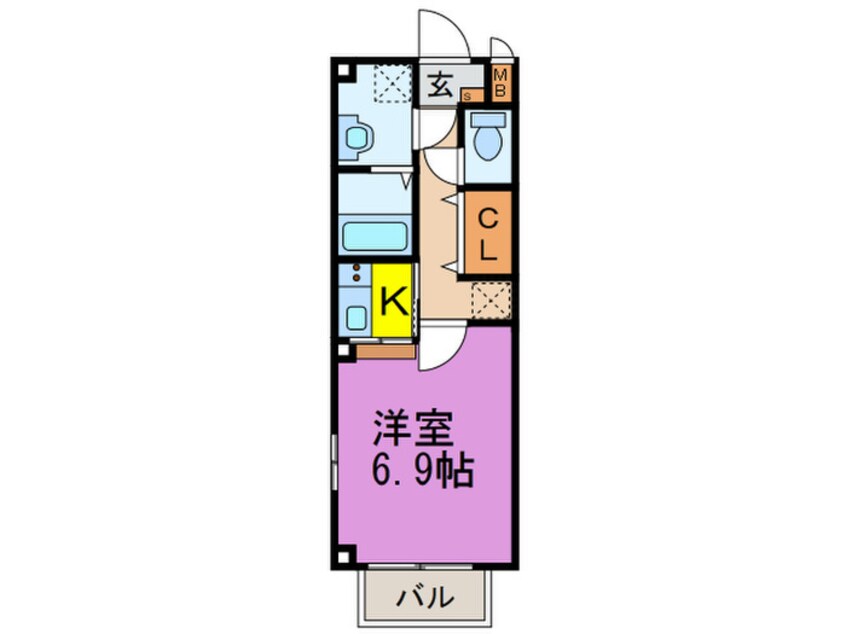 間取図 セレピック井尻