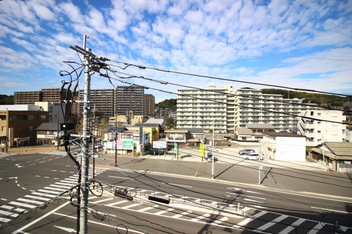 室内からの展望 ウエストビル