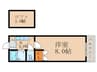 リファレンス企救丘Ｂ棟 1Kの間取り