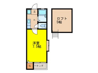 間取図 コスモホークス