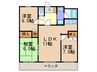 メモワ－ル香椎南 3LDKの間取り