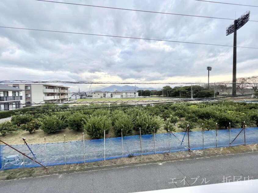 室内からの展望 プリムローズ本城Ａ棟
