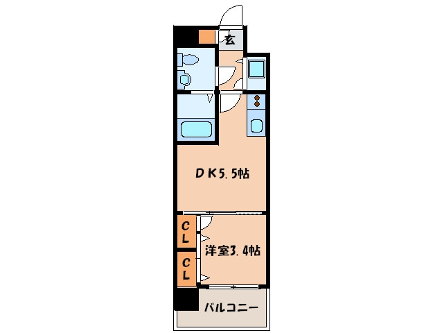 間取り図 Ｆ・ＰＡＲＣ西新