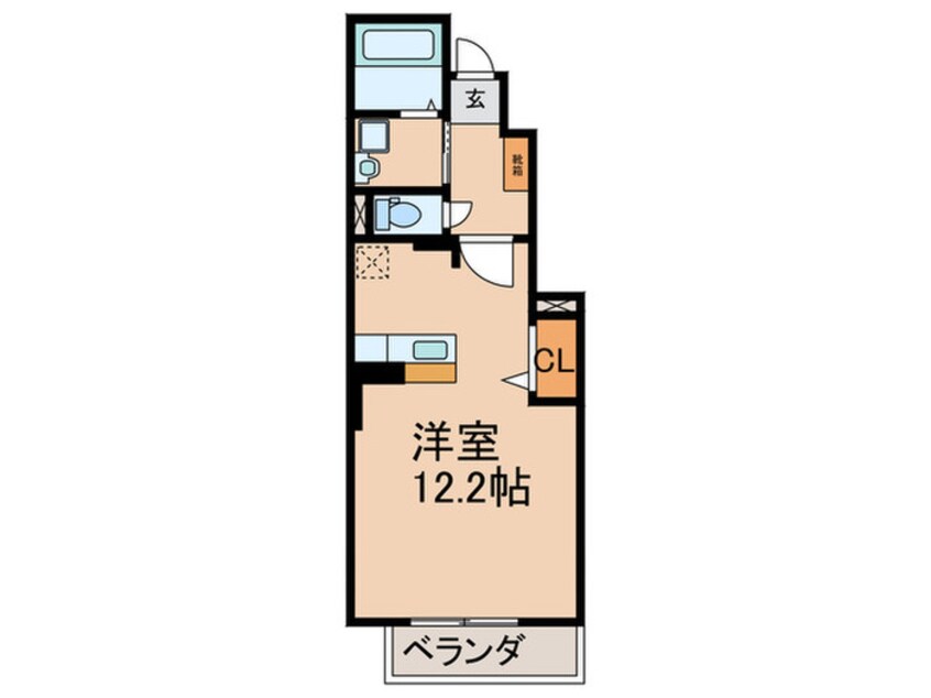 間取図 アルカンシェルⅡ