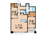エンクレスト博多STYLE（1108） 2LDKの間取り