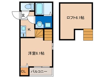 間取図 ハーモニーテラス名島Ⅷ