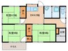 井上フジエ貸家A1 3DKの間取り