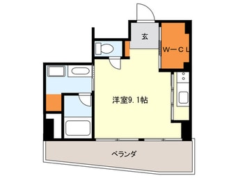 間取図 ⅰＮ　ＳＨＡＰＥ　大濠