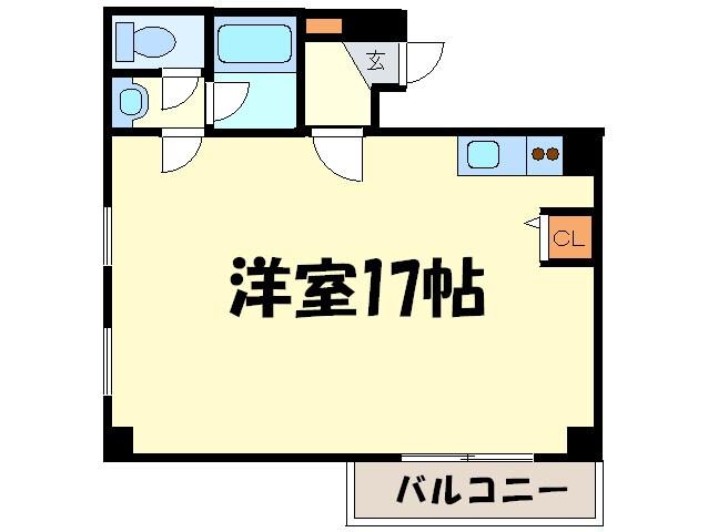 間取り図 グローリー平尾