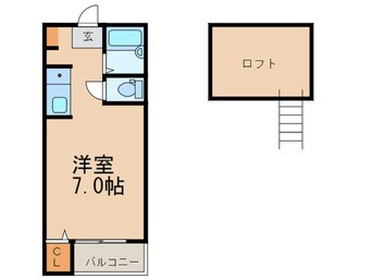 間取図 コンフォート博多