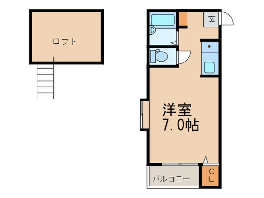 間取図 コンフォート博多